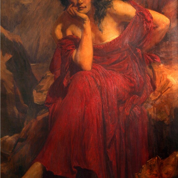 CERRIDWEN CELTIC GODDESS KNOWLEDGE PLAQUE HOME DECOR - Picture 5 of 5